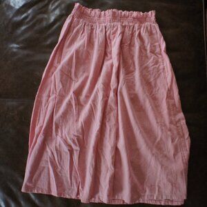 A New Day Linen Blend Skirt - XL